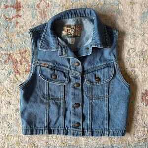 Vintage Jeans By Express denim vest, size Small